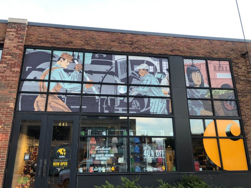 Carhartt Window Graphics